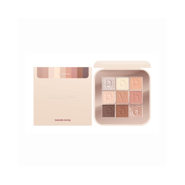 Poppy Head Basically Boring Oogschaduw Palette 9g
