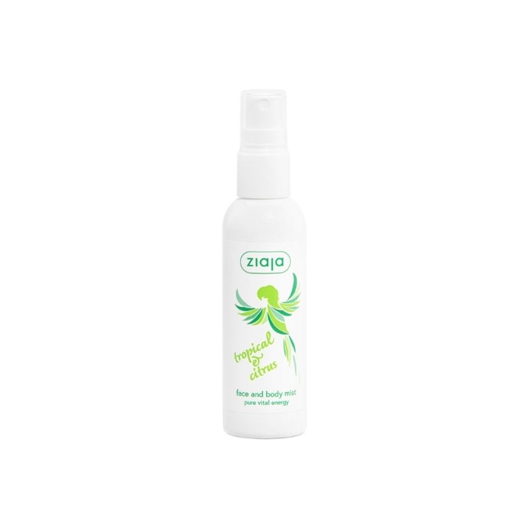 Ziaja Tropical Scent Tropical & Citrus Face and Body Mist 90 ml