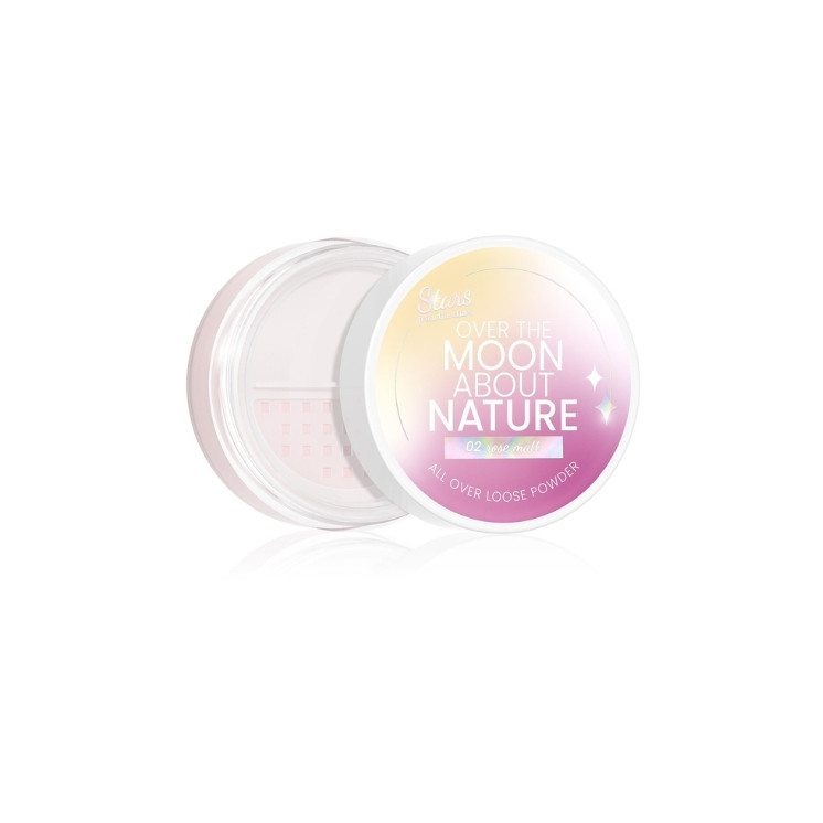 Stars from the Stars Over the Moon About Nature natural loose powder for face and eyes /02/ Rosy Matt 10 g