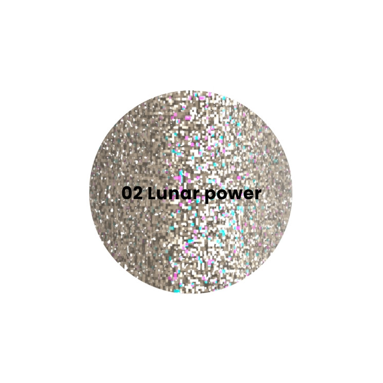Stars from the Stars Dreamworld tinsel Liquid shadow /02/ Lunar power 1.7 g