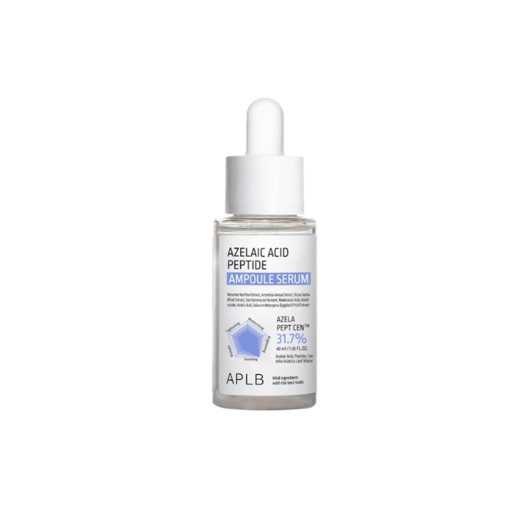 APLB Azelaic Acid Peptide Ampoule Moisturizing Serum Facial Serum with Centella Asiatica 40 ml
