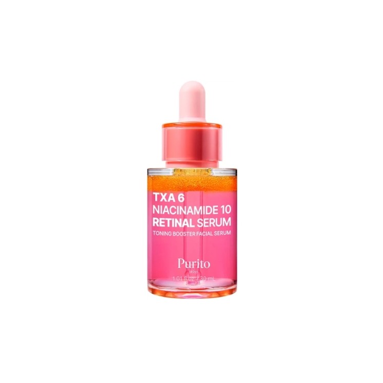 Purito Seoul TXA 6 Niacinamide 10 Retinal Serum rozświetlające Serum do twarzy 30 ml