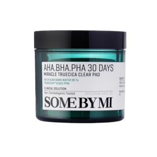 Some By Mi AHA BHA PHA 30 Days Miracle Truecica Clear Pad Exfoliërende Gezichtspads 70 stuks