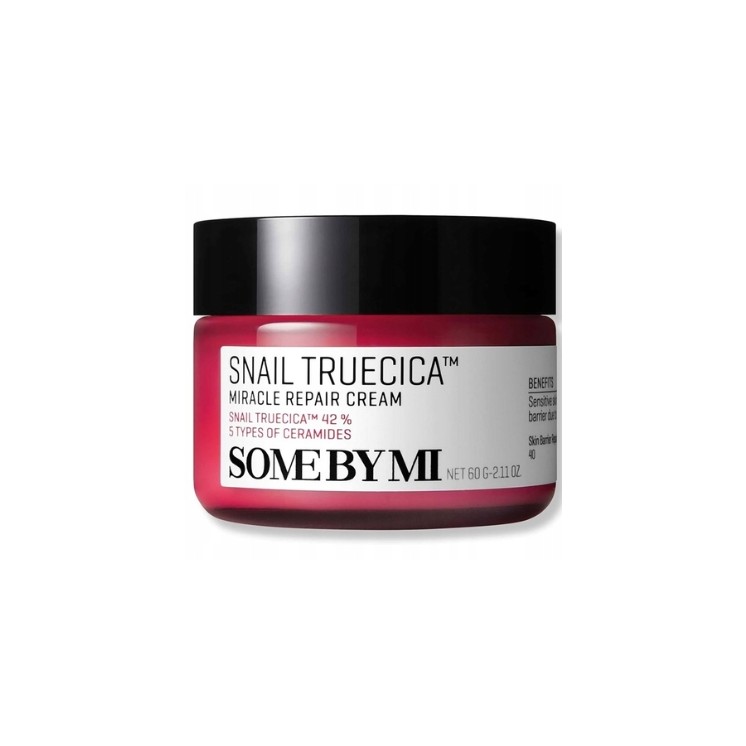 Some By Mi Snail Truecica Miracle Repair Cream Revitaliserende gezichtscrème 60 ml
