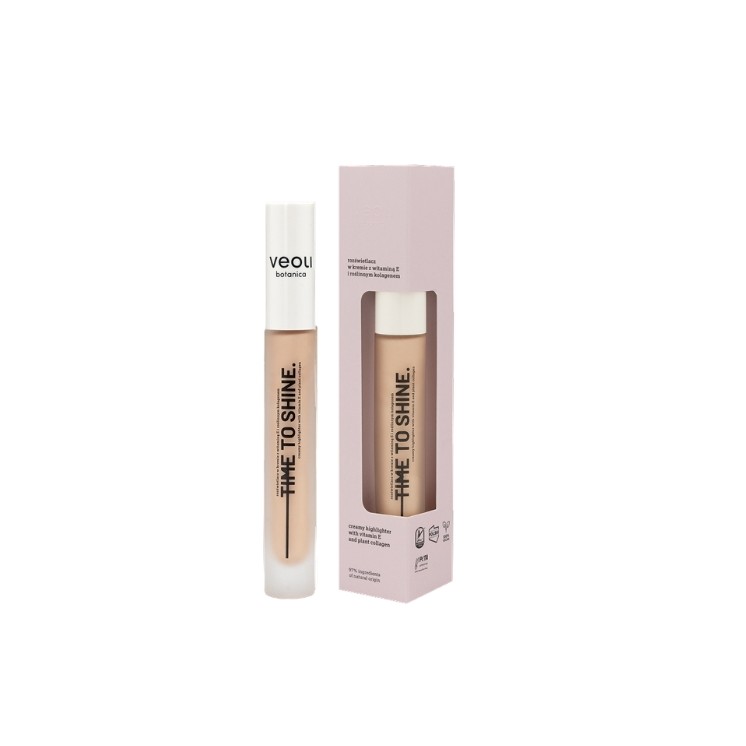 Veoli Botanica Time to Shine gezichtsverhelderende crème 10 ml